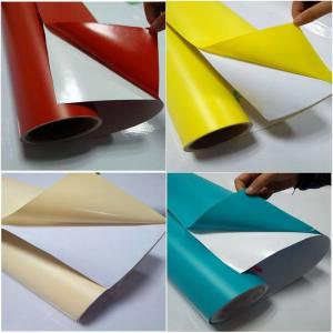 China Glossy 1060mmx50m Multi Color Vinyl Stickers Permanent Adhesive wholesale