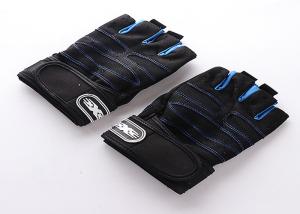 China WOD Weightlifting Workout Hand Gloves , Training Protective Work Gloves wholesale
