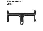 Carbon Aero Road Bike Handlebar Integrated Handlebar For 700c Bike Wheels