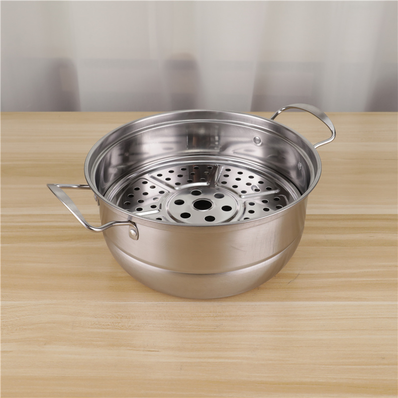 Modern Desktop Stainless Steel Cookware Set 12pcs Food Soup Pot