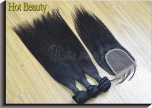 China Natural Black1b# 360 Frontal Wig Can Be Curled , Dyed Healthy Ends wholesale