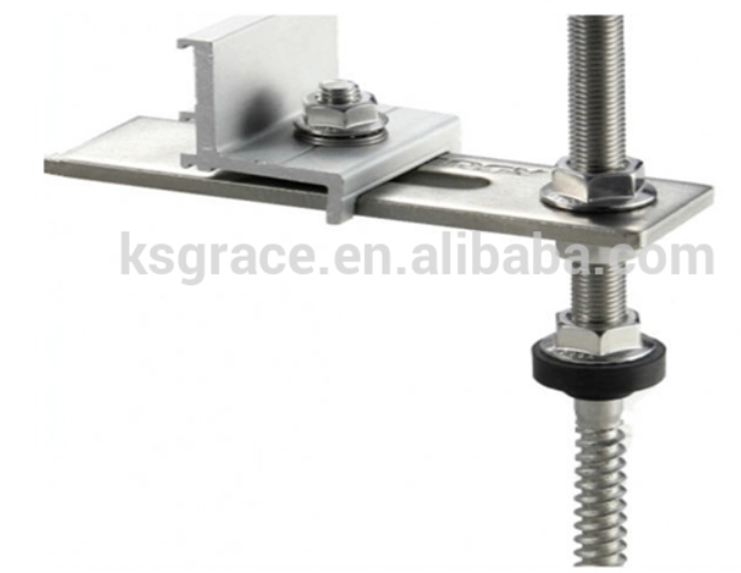 High Durability Brass Plated Wood Screws M6 Double Head Thread Dowel Screw