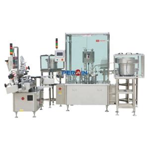 China FDA 4000BPH Vial Filling Equipment 316L Steel Piston Cylinder wholesale