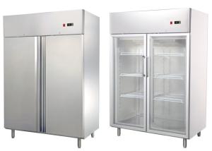 China CE Approved R290 Available 2 Door Commercial Freezer Commercial Kitchen Refrigeration Equipment wholesale
