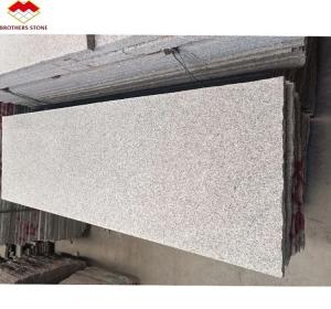 China Chinese Granite Luxury Outdoor White Granite Cut-to-Size Flamed Slabs for Floors Stairs wholesale