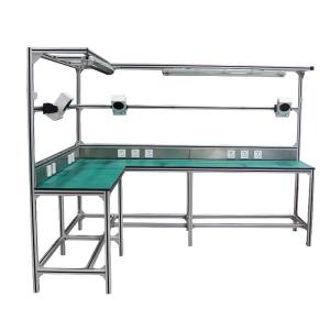China 6063 6061 T8 Aluminum Tube Workstation With Flow Racks wholesale