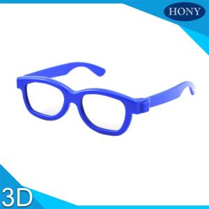China Cinema Reald 3D Polarized Glasses For Kids , ABS Frame 0.19-0.38mm lens wholesale