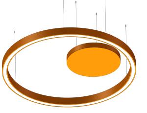 China Recessed Round Linear Pendant Light Customized Round Linear Light wholesale