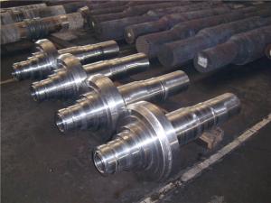 China Power Equipment Turbine Shafts , Precision Carbon Steel Forged Steel Shaft wholesale