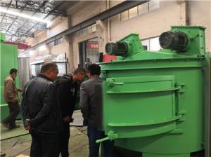 China 600*250*250mm Turntable Shot Blasting Machine Dust Removing Machine wholesale