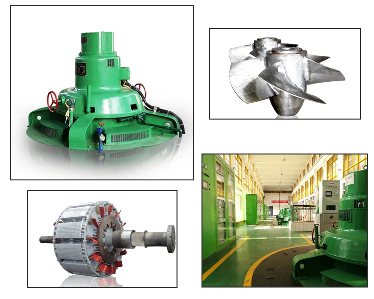 1 Mw Kaplan Hydro Turbine Water Powered Generator With Adjustable Blades