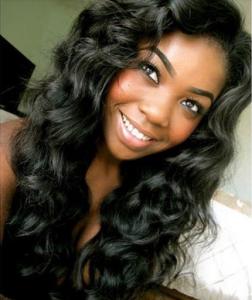 China Beauty Short Length Peruvian Fumi Hair Extensions Natural Black Hair Weave wholesale