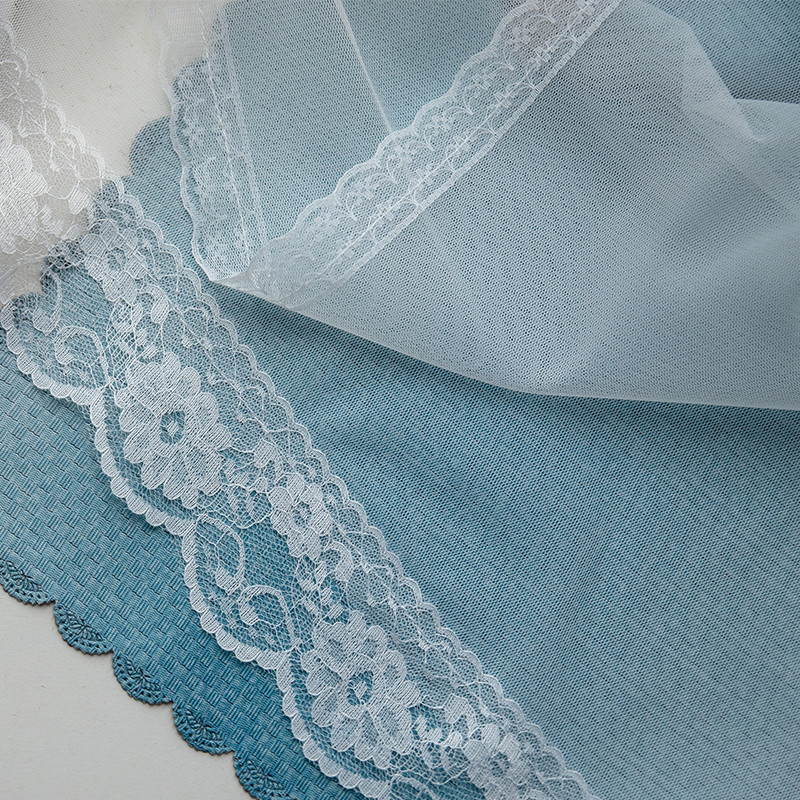 Window White Tulle Upholstery Curtain Fabric Silk Soft Warmful Yarns