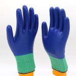Hand Protection Nitrile Coated Work Gloves Nitrile Sandy Coated Gloves