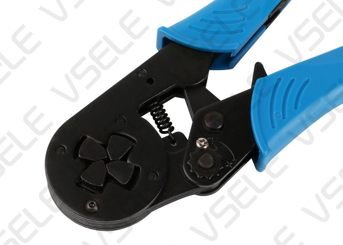 Self Adjusting Wire Terminal Crimping Tool Tubular Handheld Alloy Steel