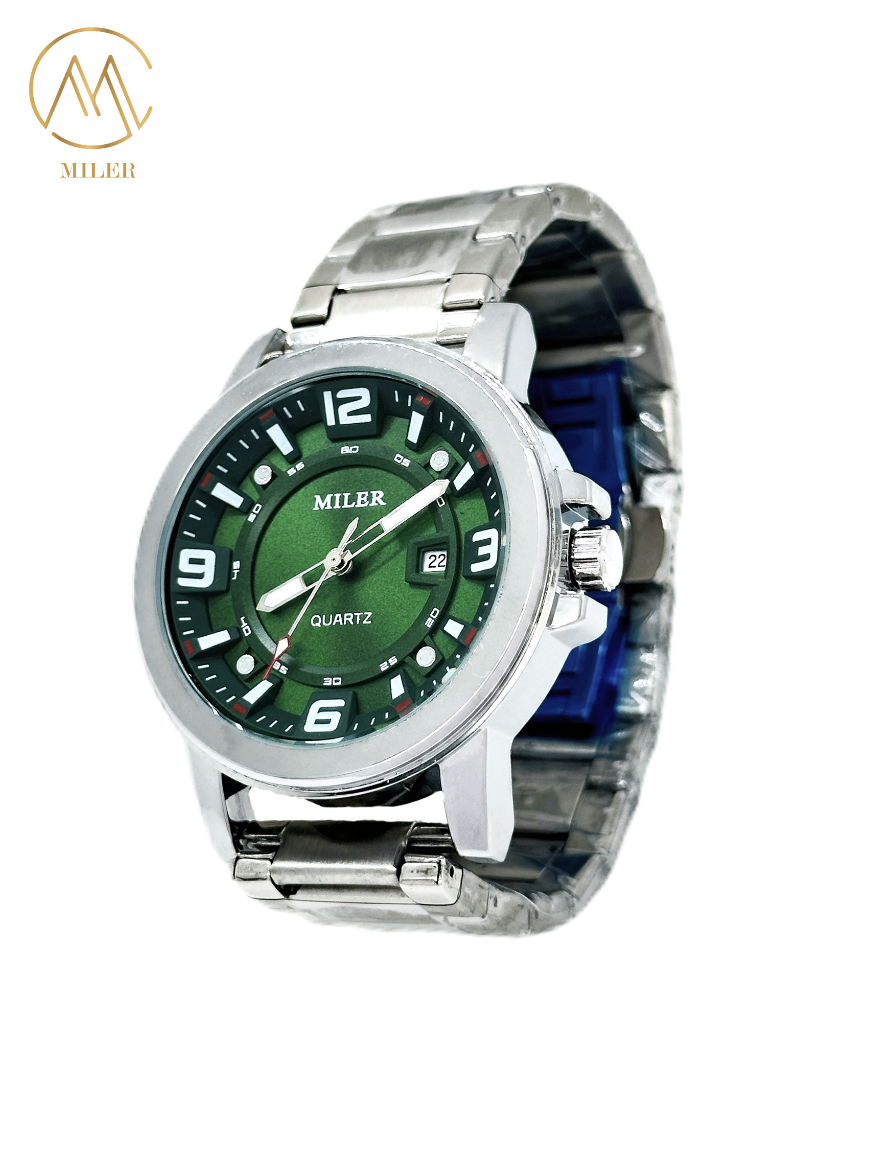 Factory Direct Sale Novelty New Arrival Chronograph Low Price Men Quartz Watches Stainless Steel Band