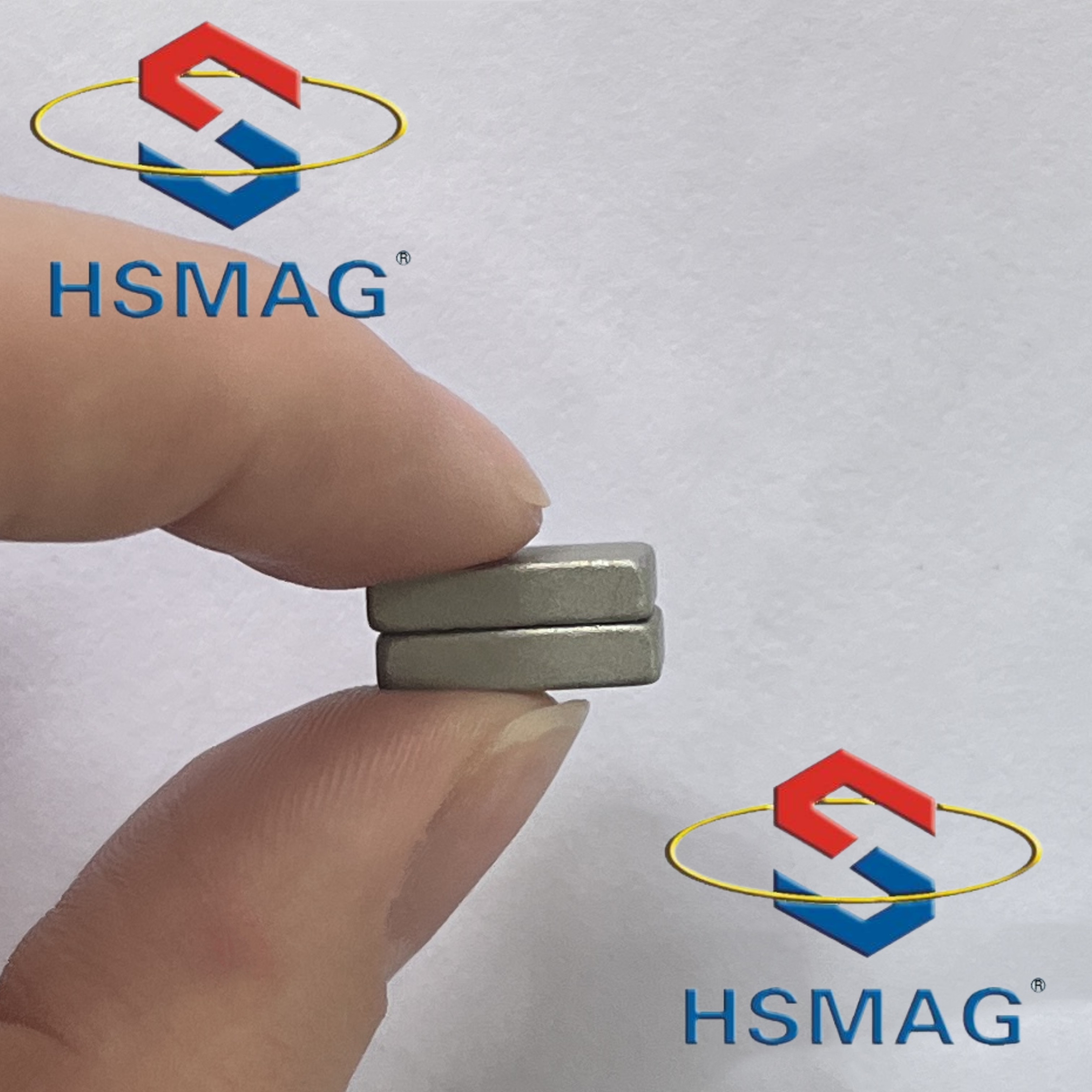 Custom Samarium Cobalt Sm2Co17 Small Rectangular Magnet Antiwear ISO9001