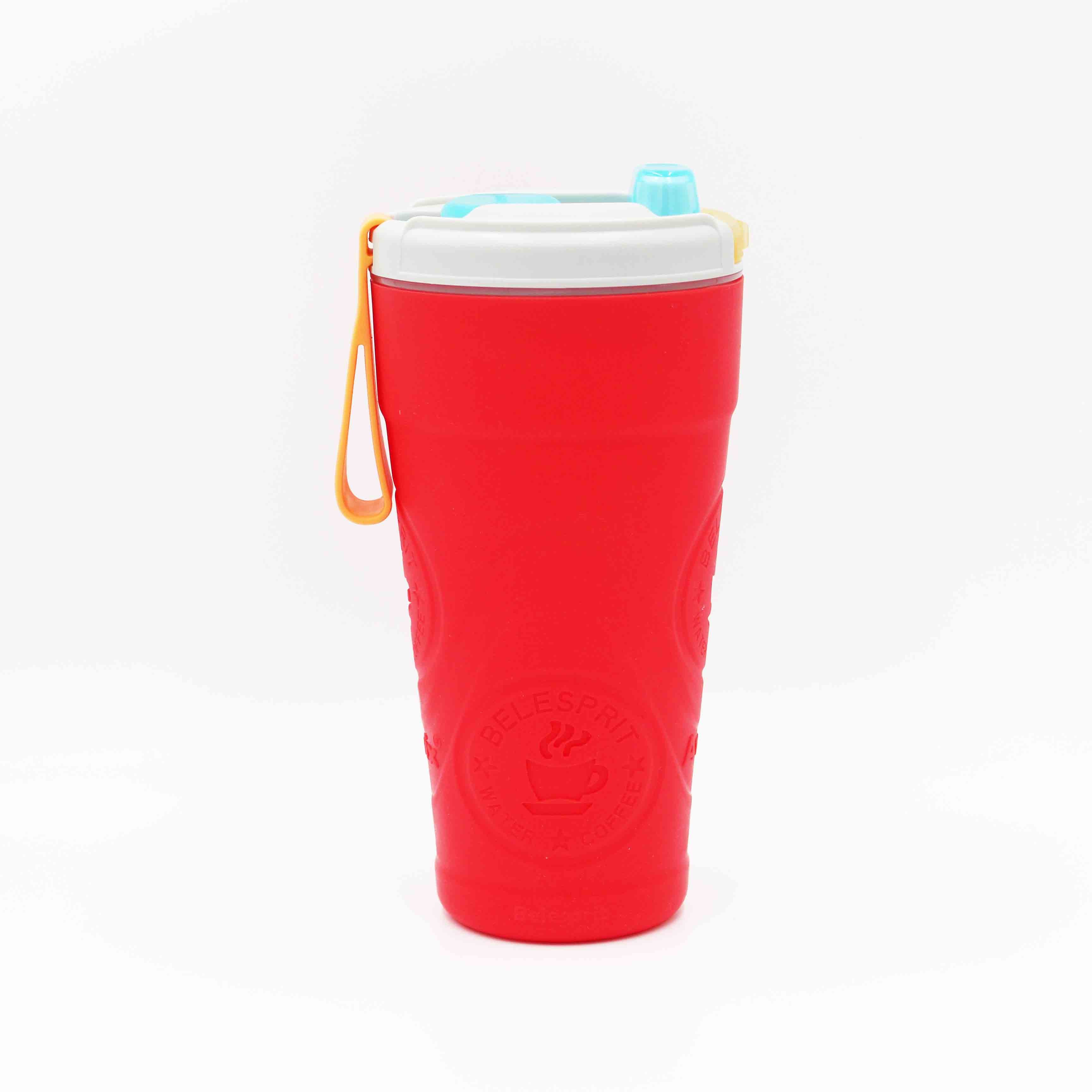 360ml Creative Silicone Coffee Mug Applicable For Kids Student