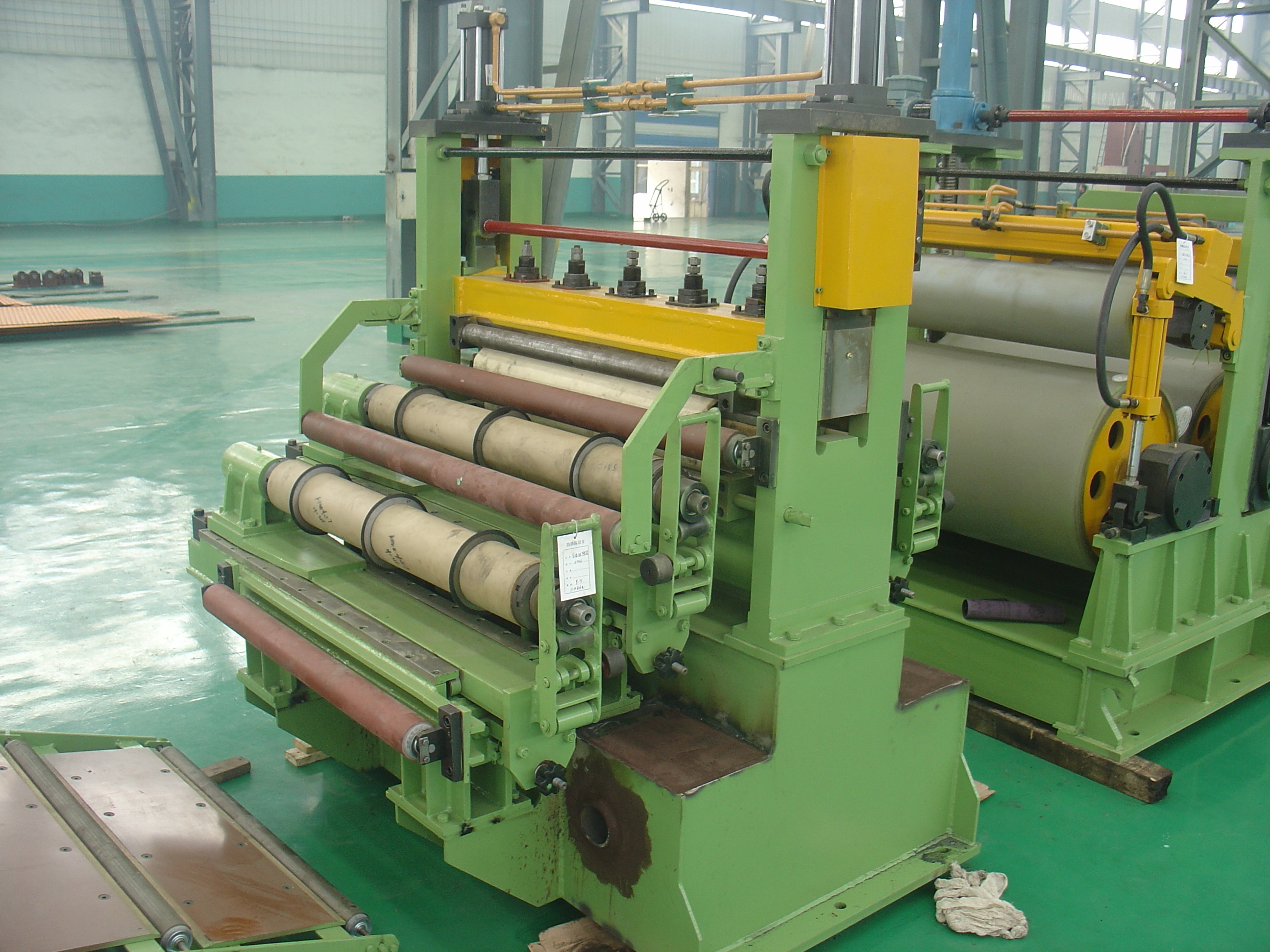Metal Coil Uncoiling Leveling Shearing Line with 1000-3500mm Shearable Plate Length