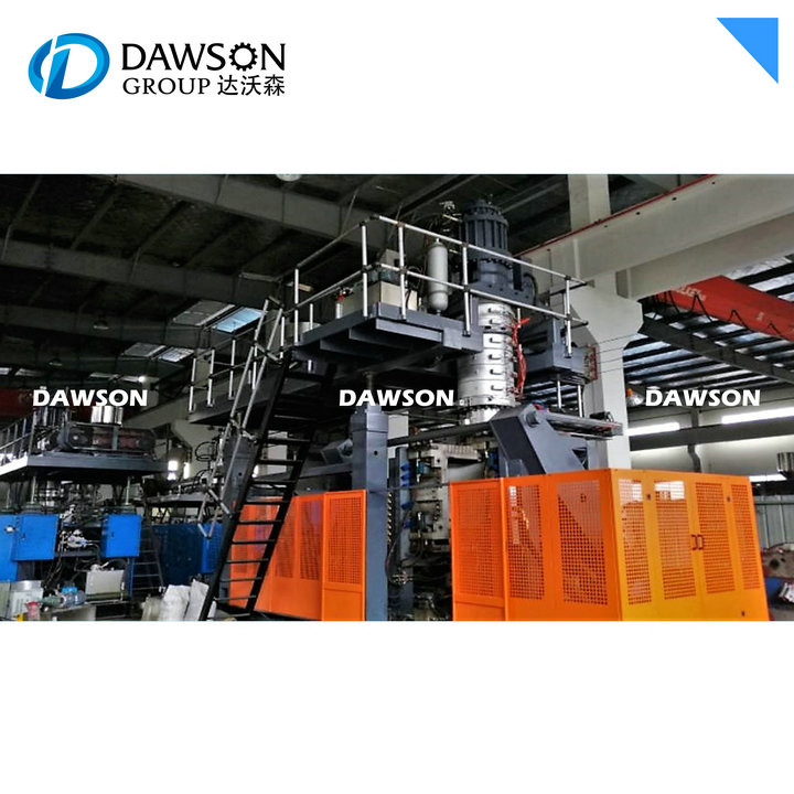 120L HDPE Road Barriers Block Single Station Blow Molding Machine 45kw Blowing Moulding Machine