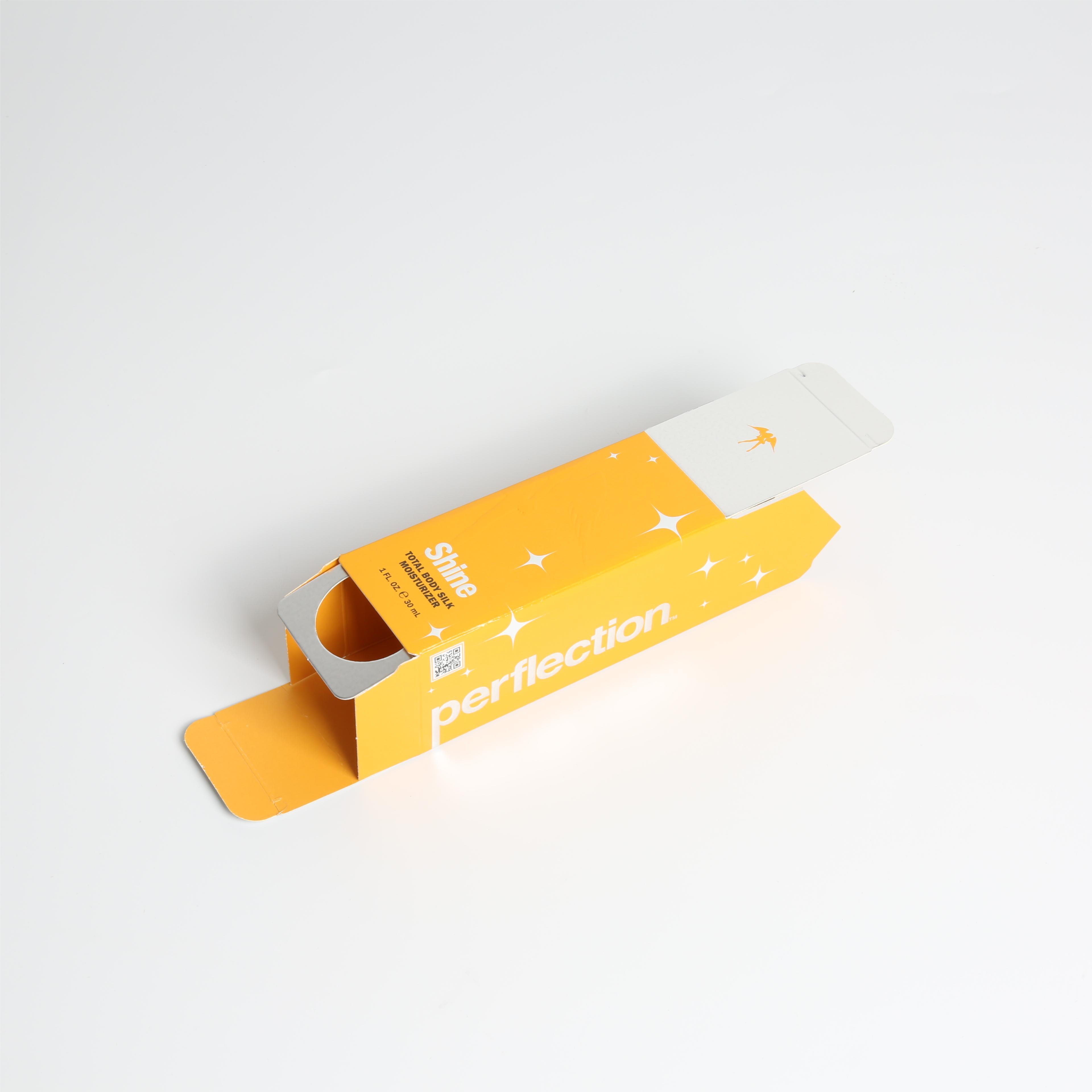UV Coating Customized Professional Elegant Coated Paper Cosmetic Gift Box with Closure and Custom Logo Printing