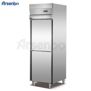 China Practical Stainless Steel 500L Fridge Freezer , Soundless Commercial Upright Freezer wholesale