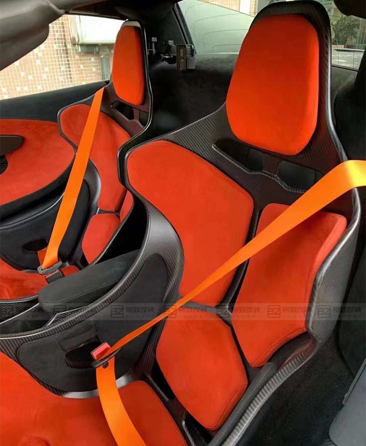 Auto Parts for McLaren GT 540C 570S 600LT 720S 650S 625C MP-12C Carbon Fiber Seats Senna Style Carbon Fiber Seats