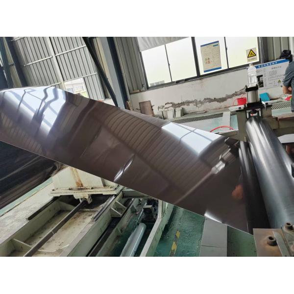 Alloy 3105 Black Color 0.80mm Thick 350mm Wide PE Pre Painted Aluminum Coil For Gutter Making