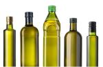 Glass Collar 100ML 250ML 500ML Clear White Black Olive Oil Bottle with