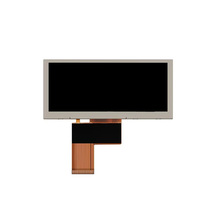 3.9 inch 480x128 Landscape Bar Type LCD Display 500 Cd/M2 Stretched Bar LCD Monitor Customized