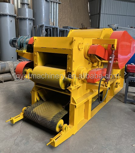 Powerful Wood Chipper for Processing Straw Grass and Wood Branches 3-5cm Wood Chips