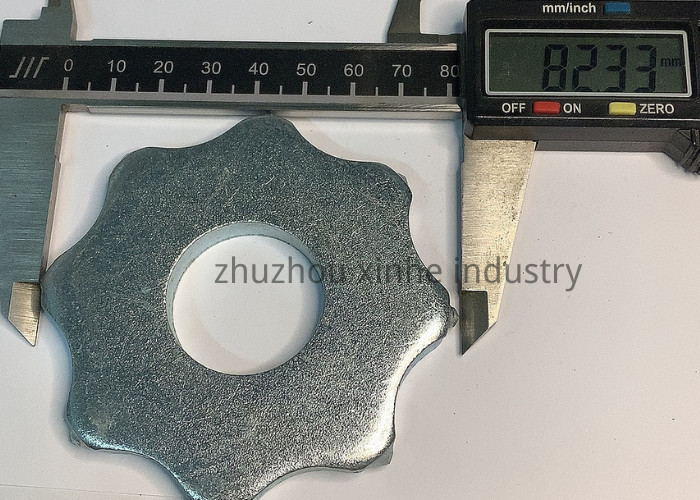 Full Size 8 Points Carbide Tipped Milling Cutters For Trafic Line Remover