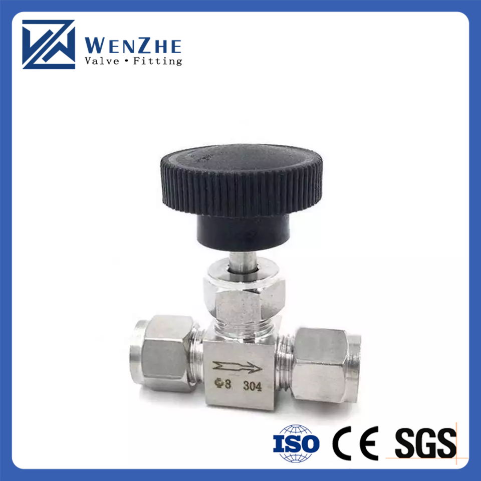 ODM Supported Sanitary Stainless Steel 304 316L Needle Valve with Mirror Polished Surface