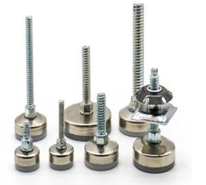 China Table Stainless Steel Furniture Replacement Legs Adjustable M10X25mm ISO 9001 wholesale