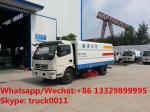 new factory price dongfeng 130hp diesel road sweeping cleaning truck, street