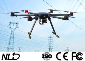 China Unmanned 2-4mm Rope 5KG 6 Rotors Aerial Inspection Drone wholesale