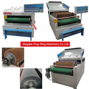China Wire brushed solid wood plank woodworking machine KC1000-5P wholesale