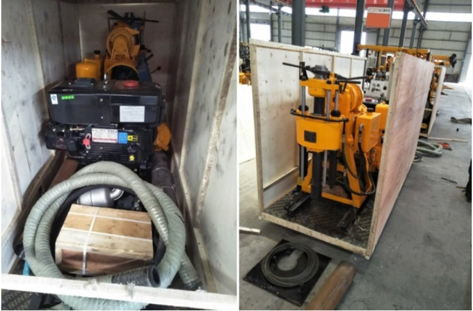 GK 200 Diesel Soil Investigation Soil Testing Drilling Machine For Engineering Sampling