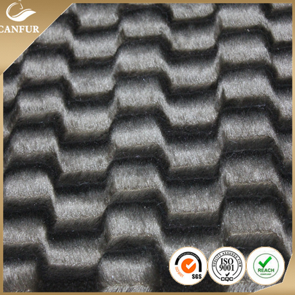 160cm Width Printed Polyester Long Hair Fur Fabric PV Plush for Toy Crafting Supplies