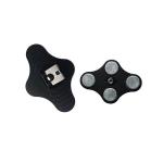 Body Cam Magnet Mount Body Camera Accessories Metal Material