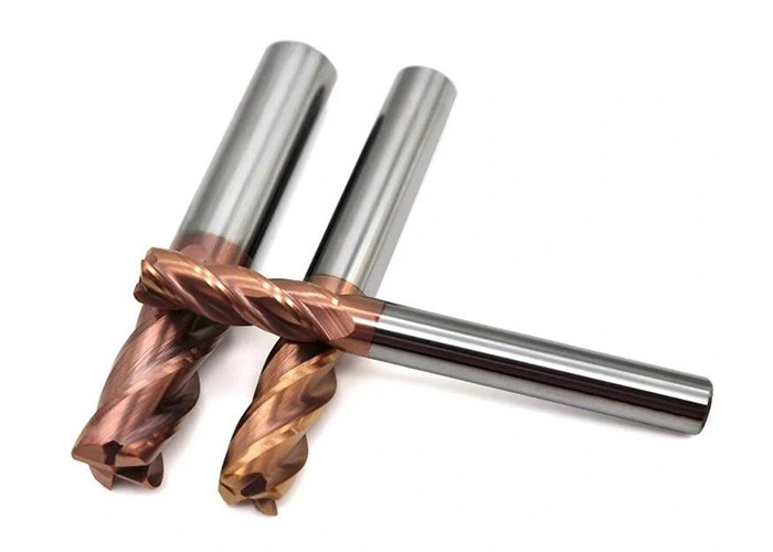 High Temperature Milling Cutting Tungsten Carbide End Mill Anti Corrosive