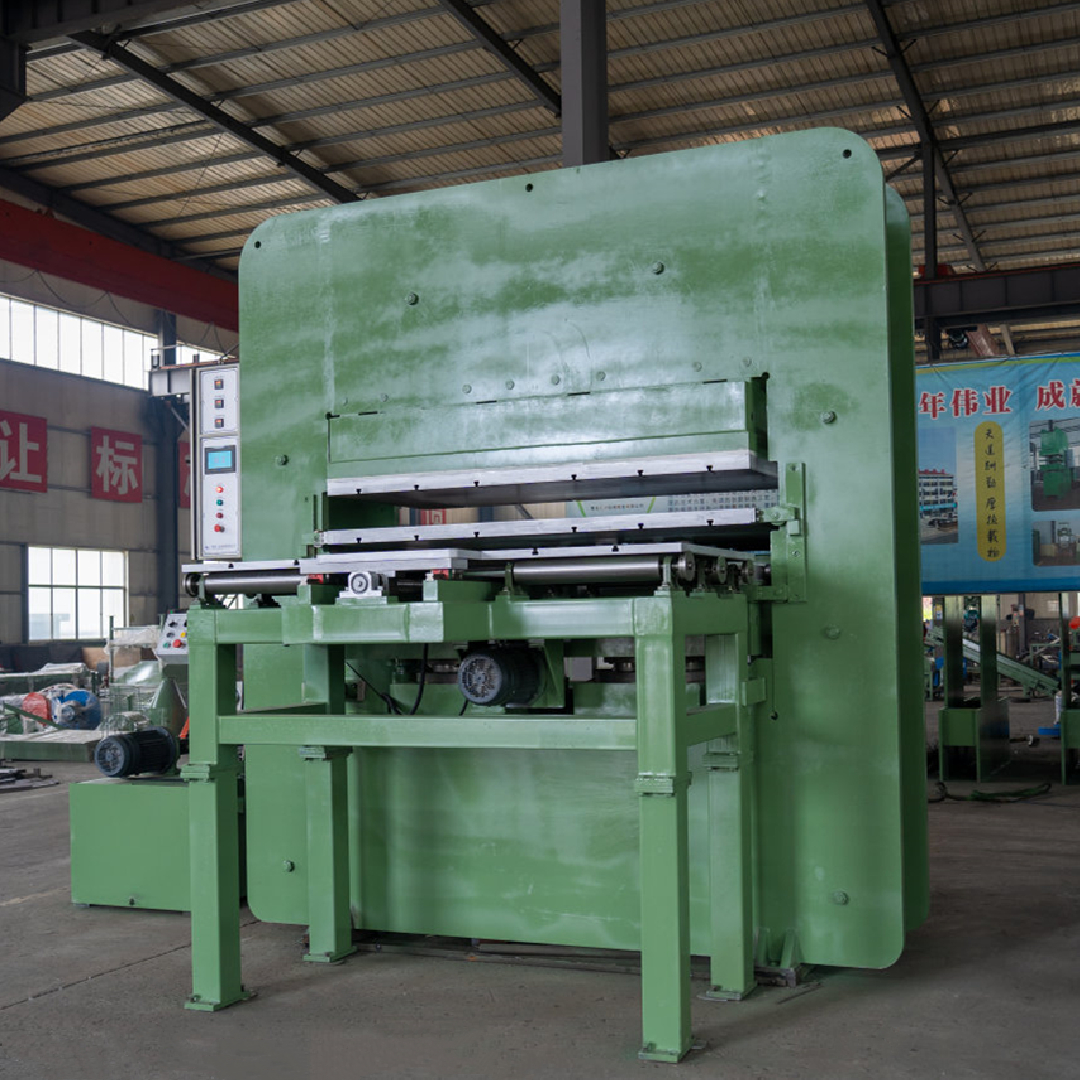 Rubber Press Tire Manufacturing Plant Machine with 75KW Power and 20000 KG Weight