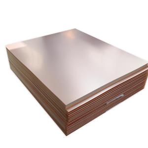 China H63 Large Copper Sheet Plate Metal 500mm 1000mm Bright Annealing wholesale
