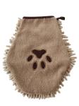 All Purpose Chenille Pet Wash Mitt Embroidery Wash Mitt Cleaning Cloth