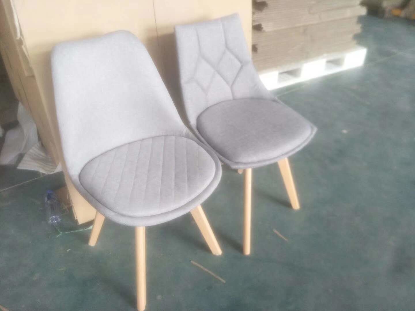 Beech Leg Solid Wood Dining Chairs , Wooden Indoor Chairs Non Toxic