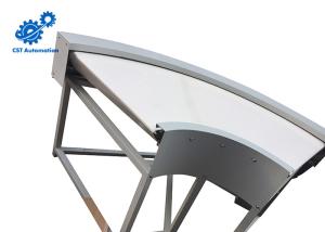 China Carbon Steel 90 Degree Curve Conveyor , 90 Degree Belt Conveyor 220V / 380V wholesale