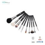 8pcs Wooden Handle Makeup Brushes Cosmetic Brush Set Custom Logo