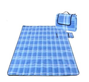 China Oxford Recycled Outdoor Water Resistant Gingham Picnic Mat wholesale