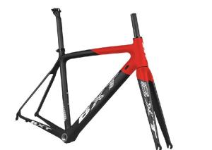 China 700C Rim Brake Bike Frame Full Carbon Fiber Racing Road Bike Frameset Max 23C Tire wholesale
