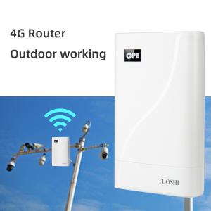 China Outdoor 4G LTE CPE CAT4 Router With POE Adapter wholesale